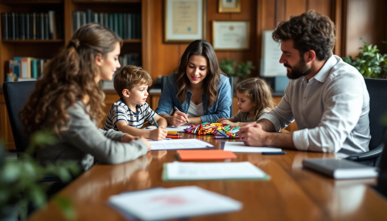 Divorce par consentement mutuel sans avocat : le rôle des enfants